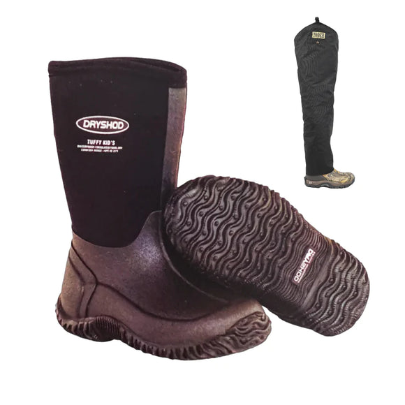 dryshod kids tuffy boot with yoder chaps - Sunnypeak