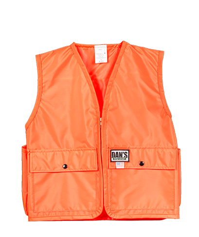 Dan's Kid's Blaze Orange Vest - Sunnypeak