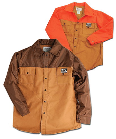 Dan's Duck Shirt Brown or Orange - Sunnypeak