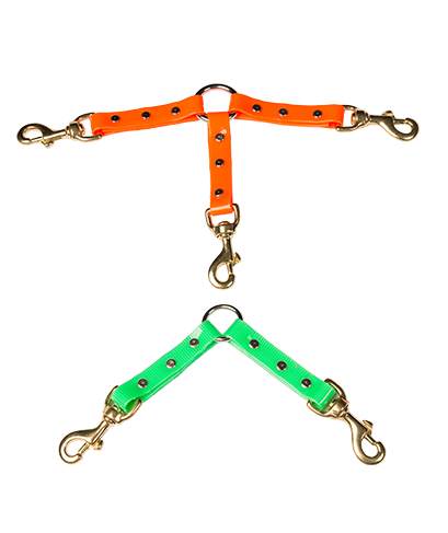 3/4” Dayglo Coupler 2-dog or 3-dog - Sunnypeak